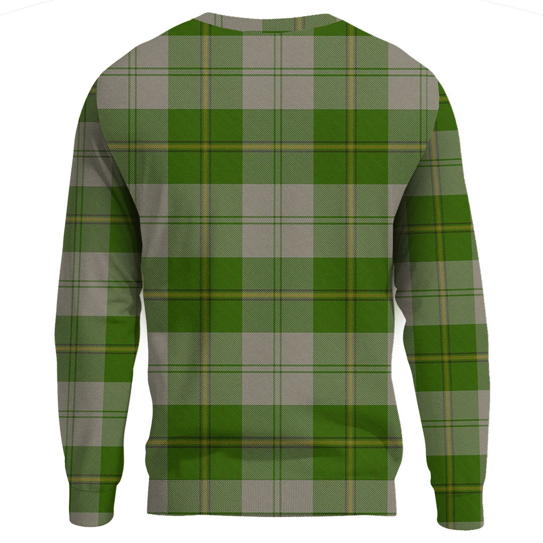 Cunningham Dress Green Dancers Tartan Plaid Sweatshirt