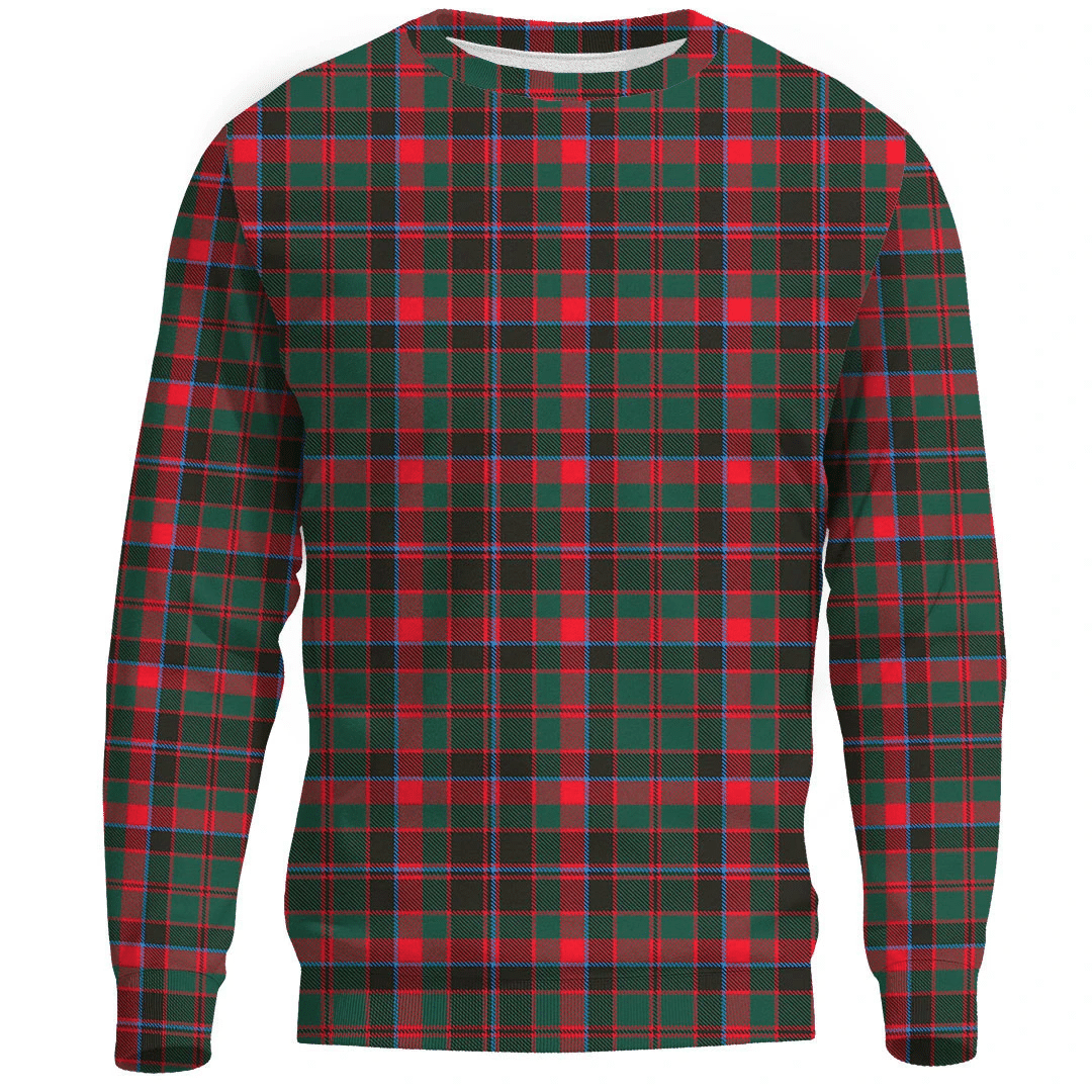 Cumming Hunting Modern Tartan Plaid Sweatshirt