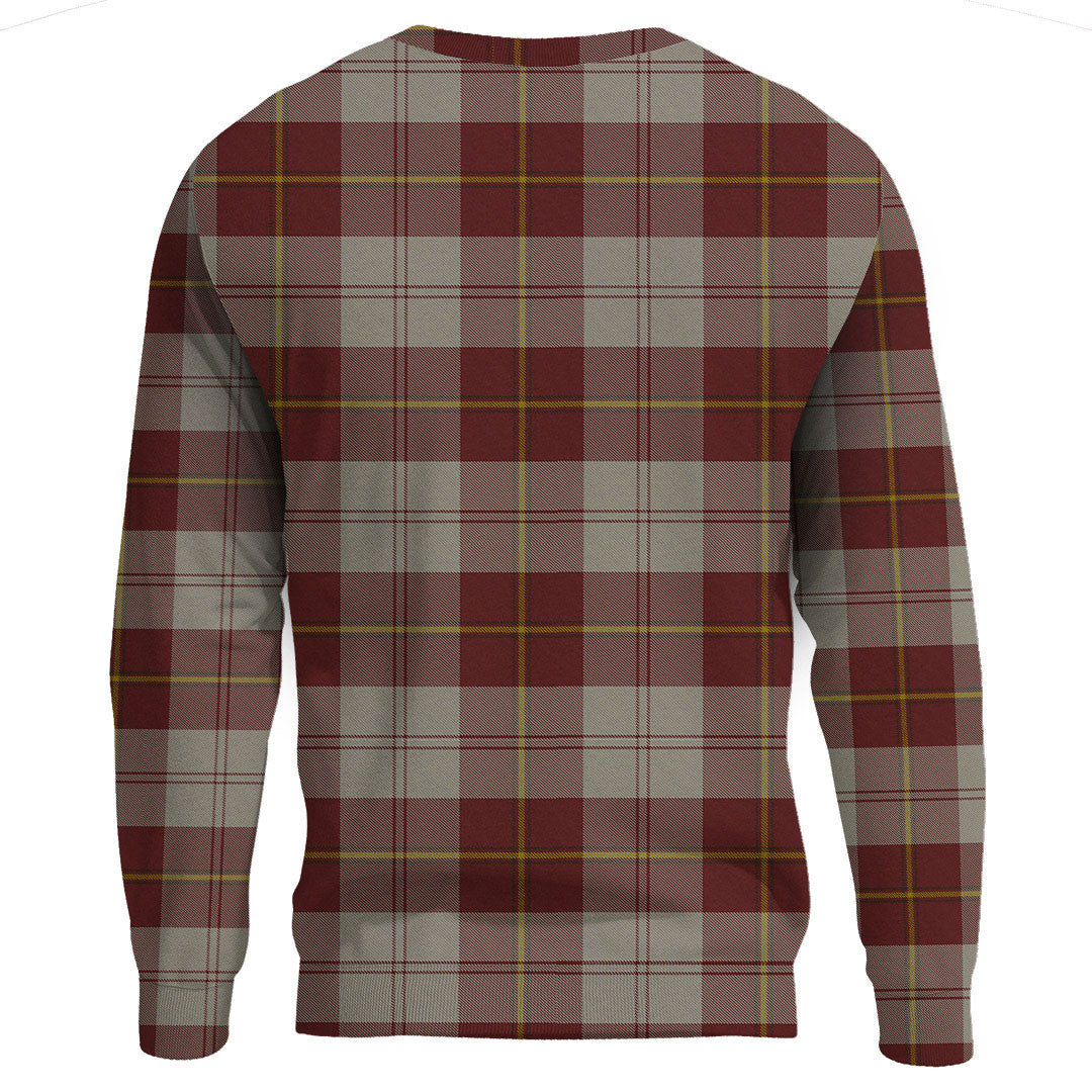 Cunningham Burgundy Dancers Tartan Plaid Sweatshirt