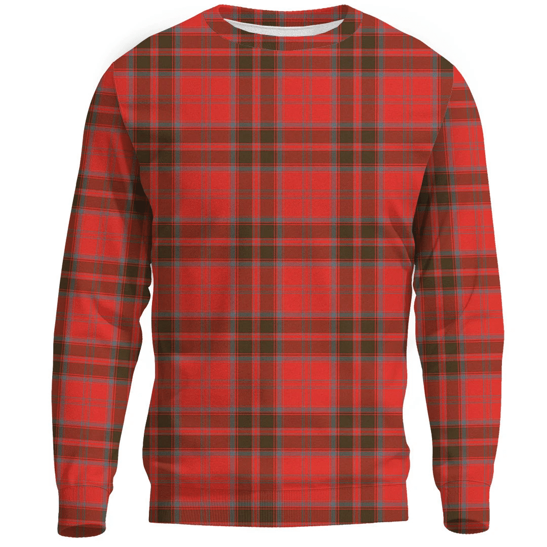 Grant Weathered Tartan Plaid Sweatshirt