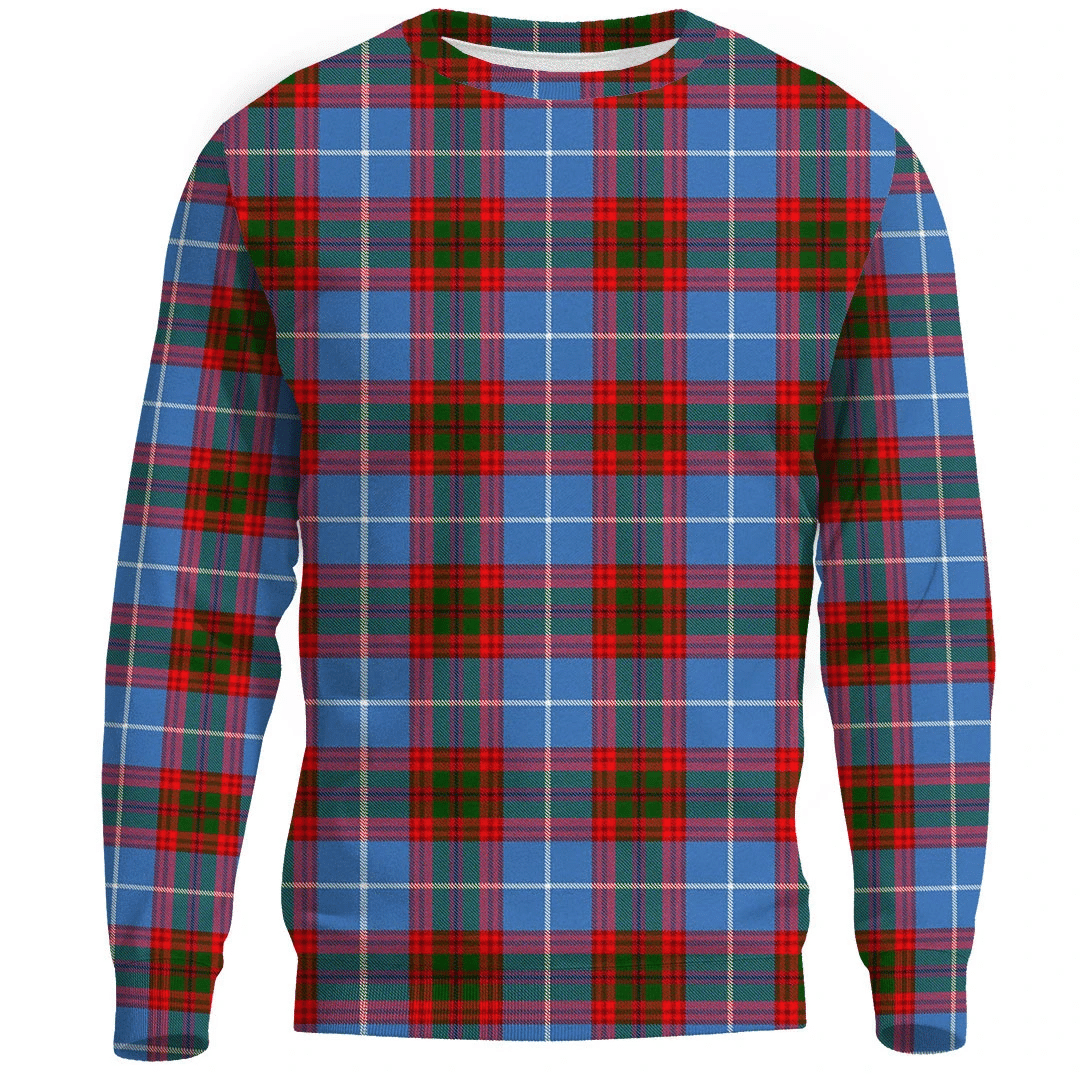 Edinburgh District Tartan Plaid Sweatshirt