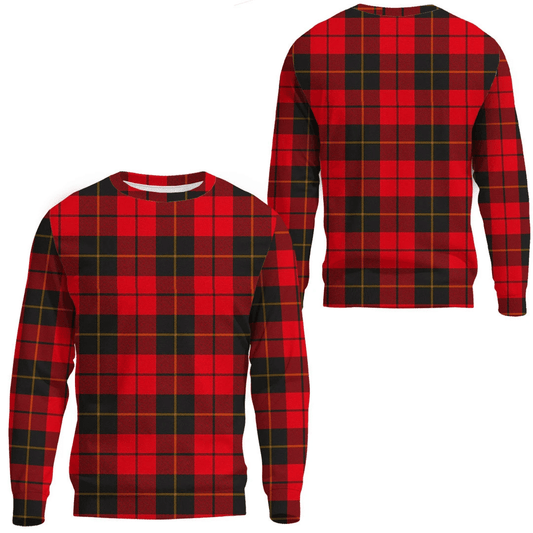 Wallace Weathered Tartan Plaid Sweatshirt