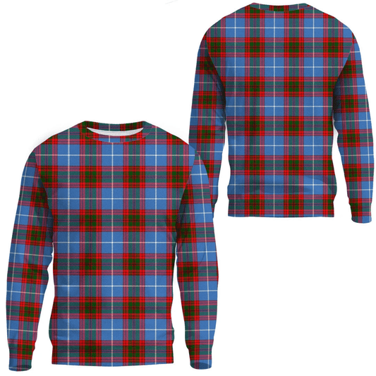 Edinburgh District Tartan Plaid Sweatshirt