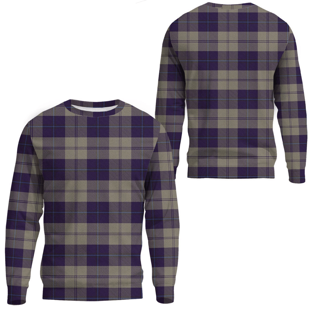 Cunningham Dress Blue Dancers Tartan Plaid Sweatshirt