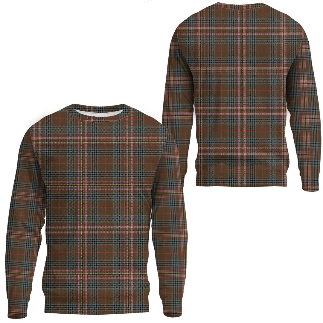 Kennedy Weathered Tartan Plaid Sweatshirt