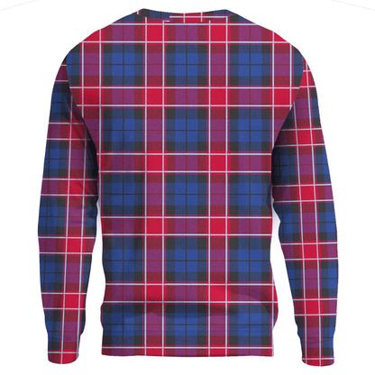 Graham of Menteith Red Tartan Plaid Sweatshirt