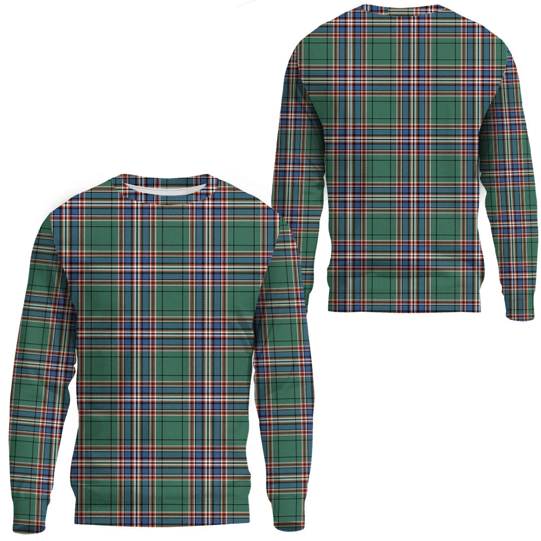 MacFarlane Hunting Ancient Tartan Plaid Sweatshirt