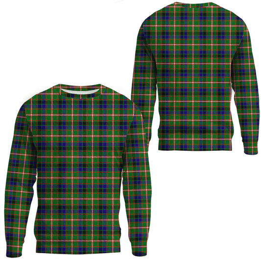 Reid Green Tartan Plaid Sweatshirt