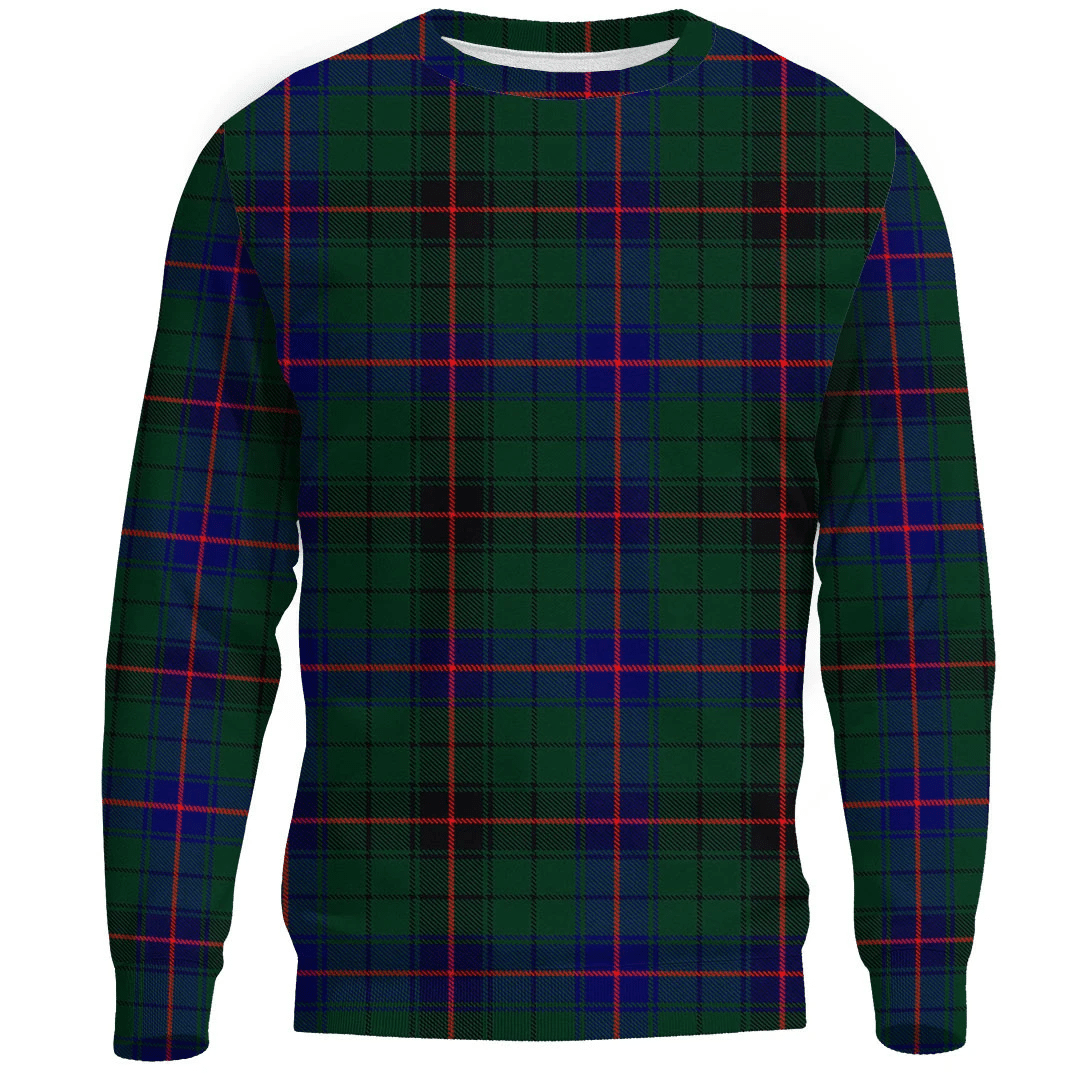 Davidson Modern Tartan Plaid Sweatshirt