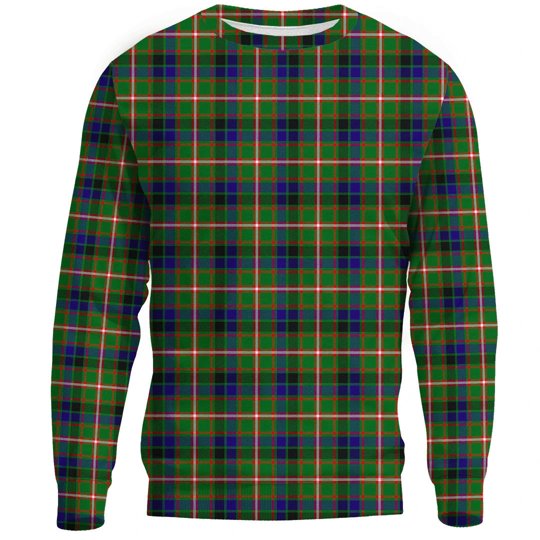 Reid Green Tartan Plaid Sweatshirt