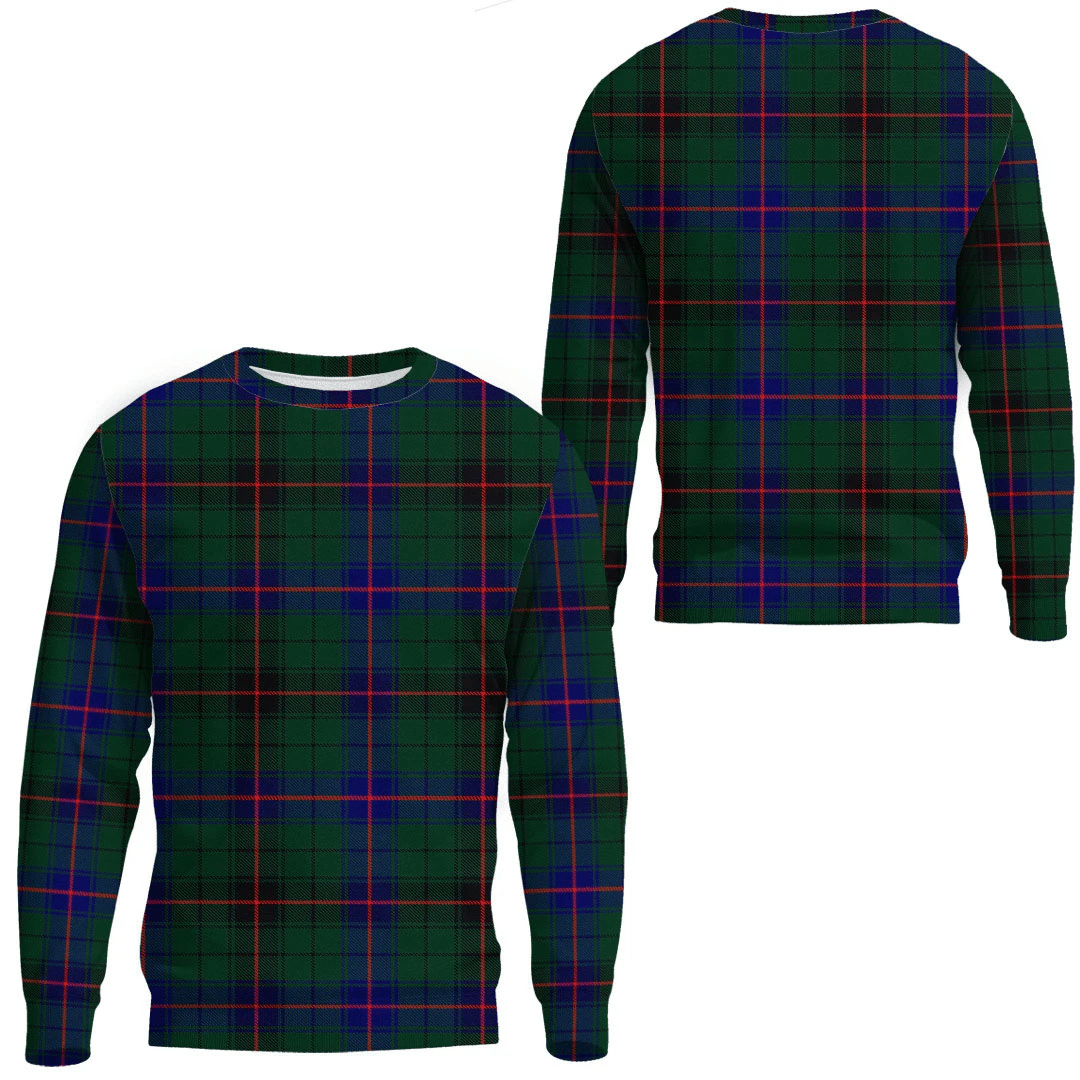 Davidson Modern Tartan Plaid Sweatshirt