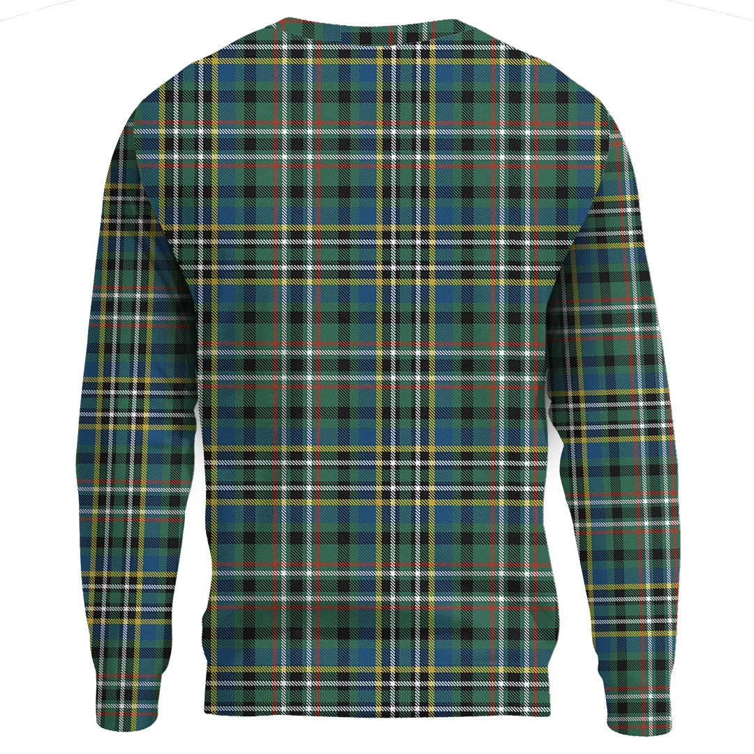 SCOTT GREEN ANCIENT Tartan Plaid Sweatshirt