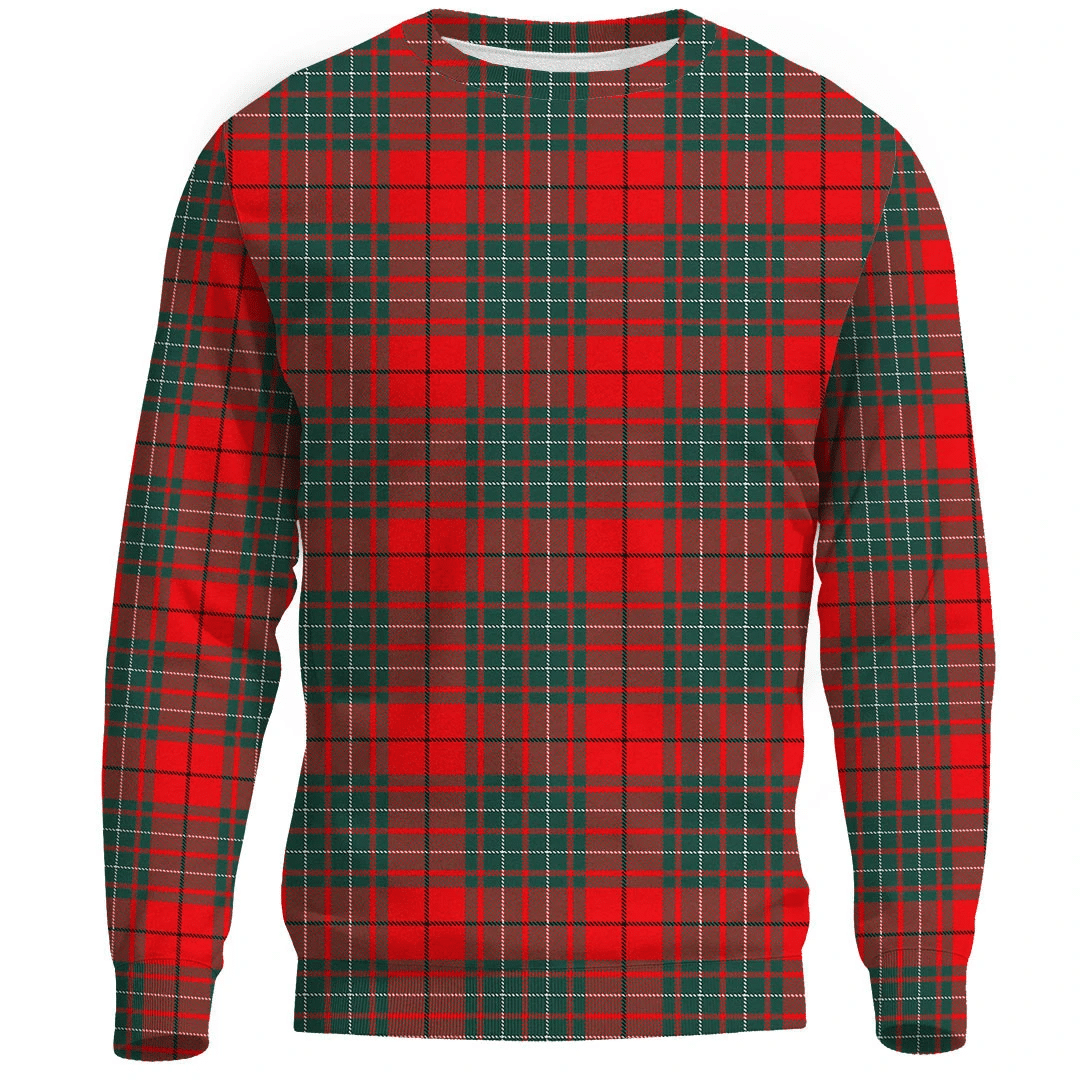 Cumming Modern Tartan Plaid Sweatshirt