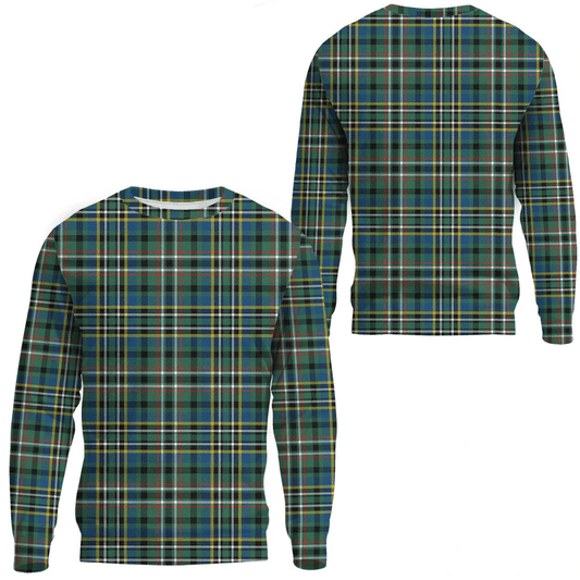 SCOTT GREEN ANCIENT Tartan Plaid Sweatshirt