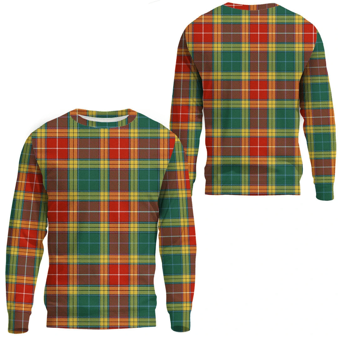 Buchanan Old Sett Tartan Plaid Sweatshirt