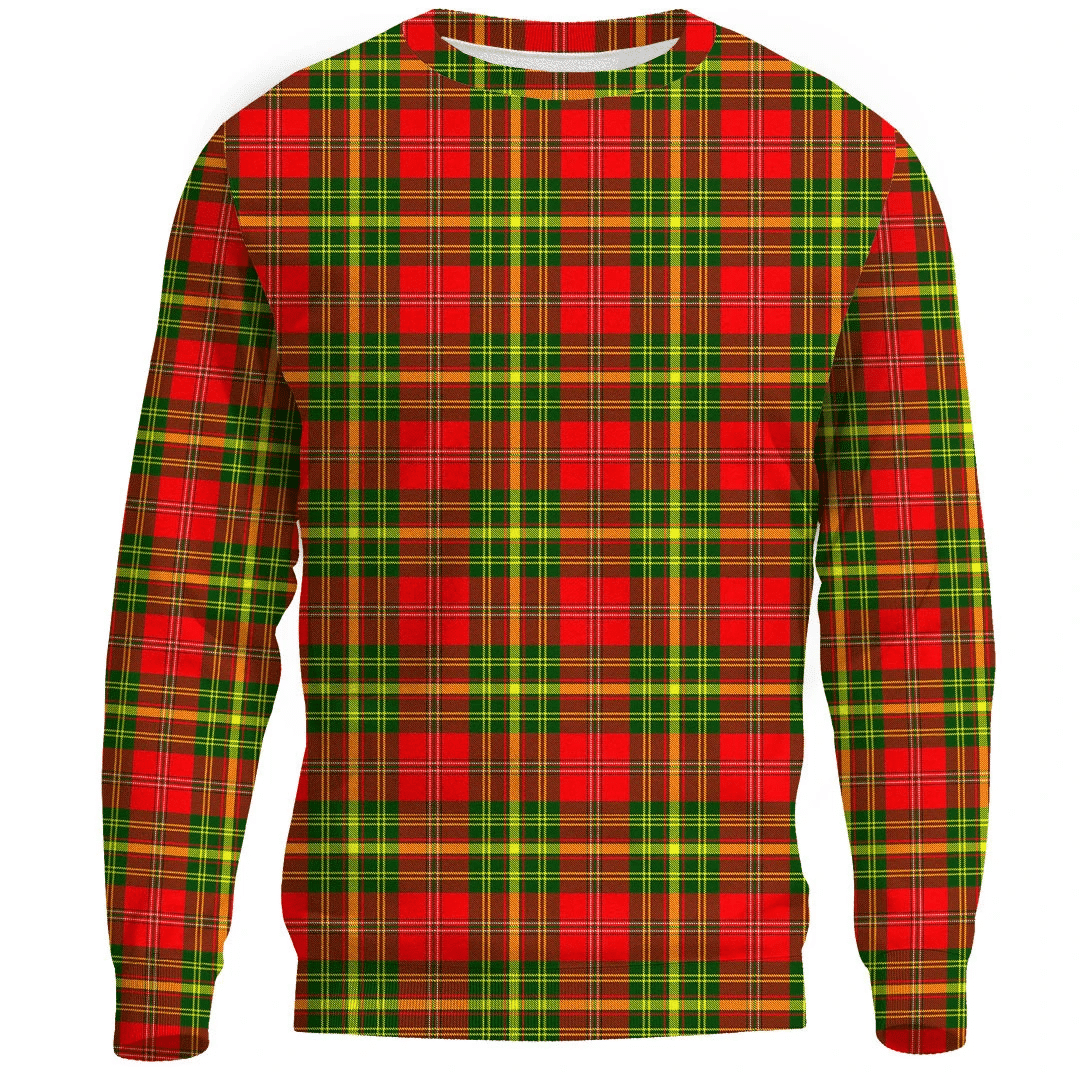 Leask Tartan Plaid Sweatshirt