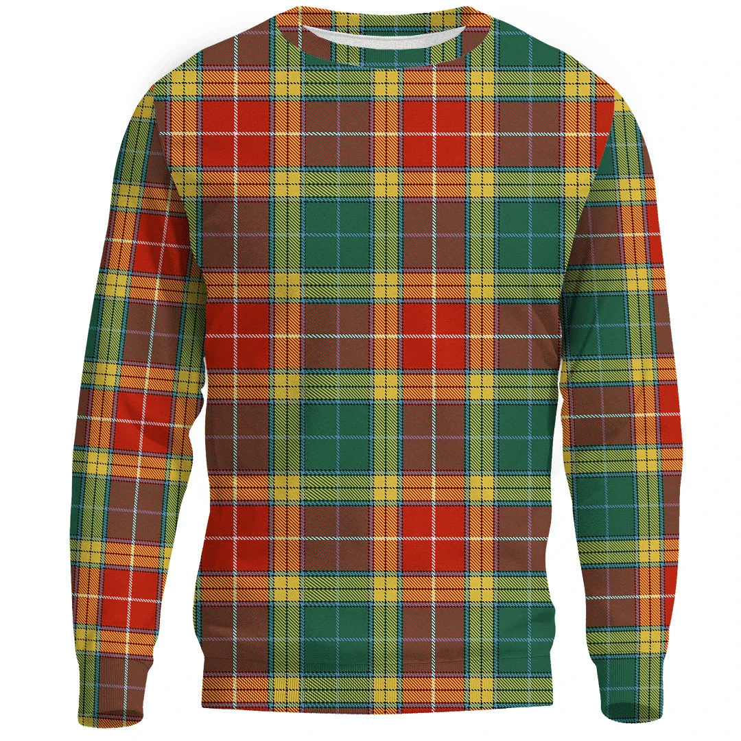 Buchanan Old Sett Tartan Plaid Sweatshirt