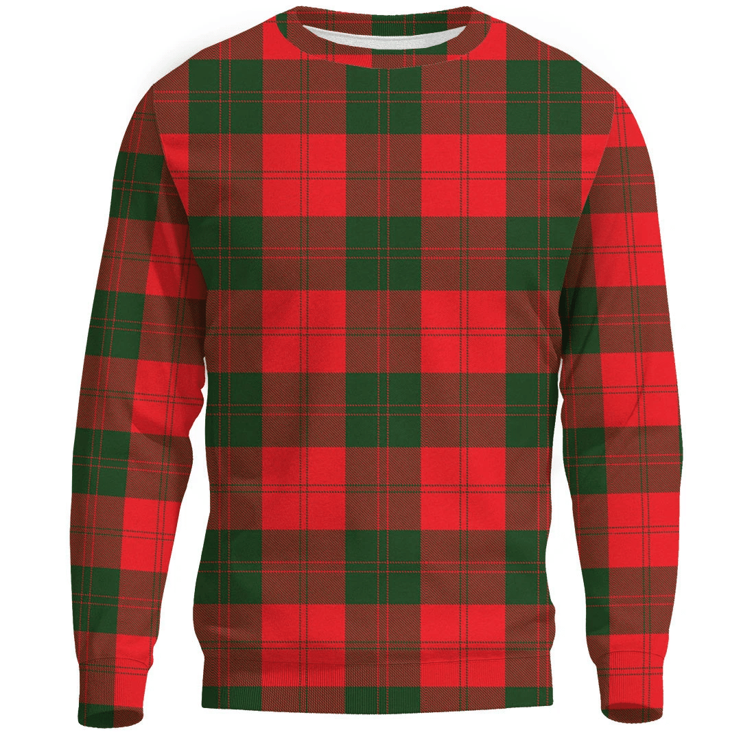 Erskine Modern Tartan Plaid Sweatshirt