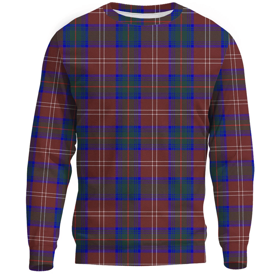 Chisholm Hunting Modern Tartan Plaid Sweatshirt