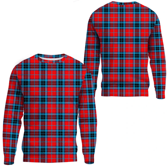 MacTavish Modern Tartan Plaid Sweatshirt