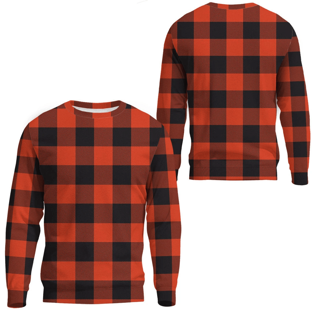 Rob Roy MacGregor Ancient Tartan Plaid Sweatshirt