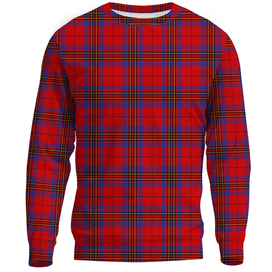 Leslie Modern Tartan Plaid Sweatshirt