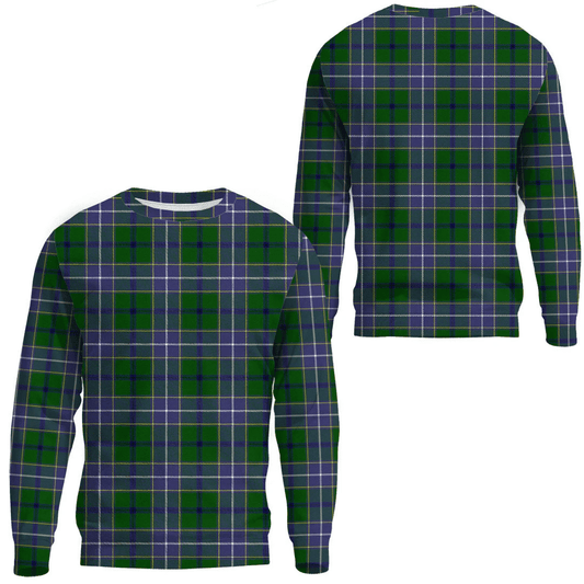 Wishart Hunting Modern Tartan Plaid Sweatshirt