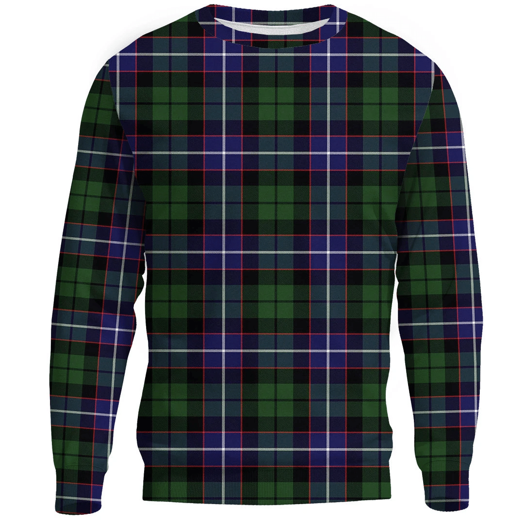 Galbraith Modern Tartan Plaid Sweatshirt