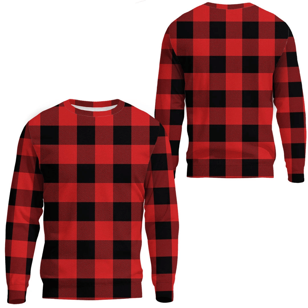 Rob Roy MacGregor Modern Tartan Plaid Sweatshirt