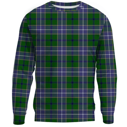 Wishart Hunting Modern Tartan Plaid Sweatshirt