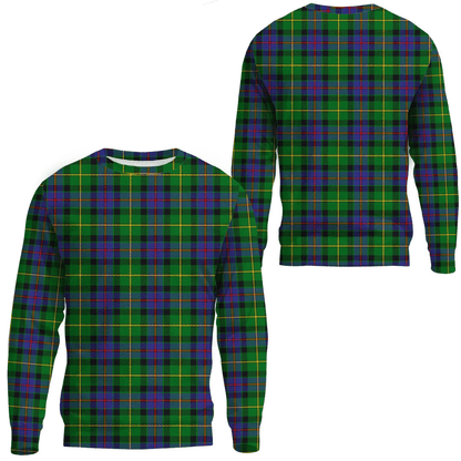 Tait Modern Tartan Plaid Sweatshirt