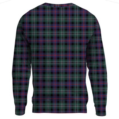 Rose Hunting Modern Tartan Plaid Sweatshirt