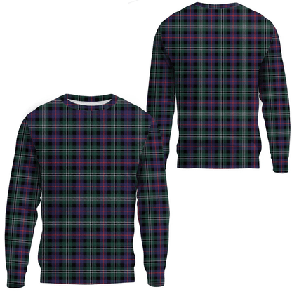 Rose Hunting Modern Tartan Plaid Sweatshirt