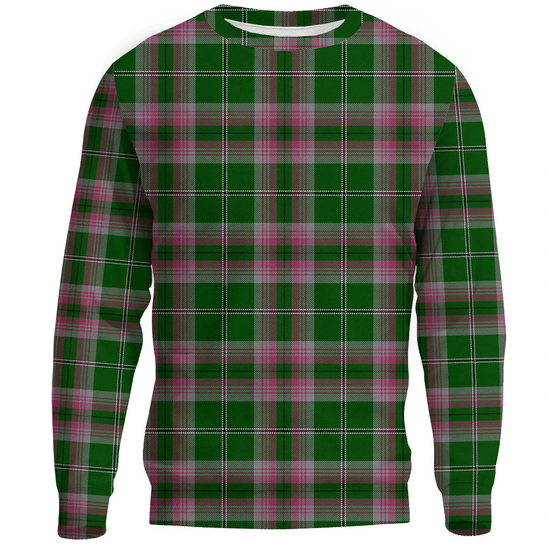 Gray Tartan Plaid Sweatshirt