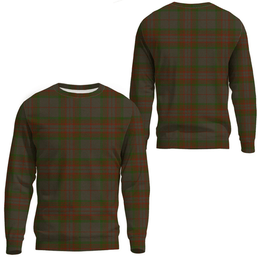 Gray Tartan Plaid Sweatshirt