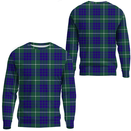 Hamilton Hunting Modern Tartan Plaid Sweatshirt