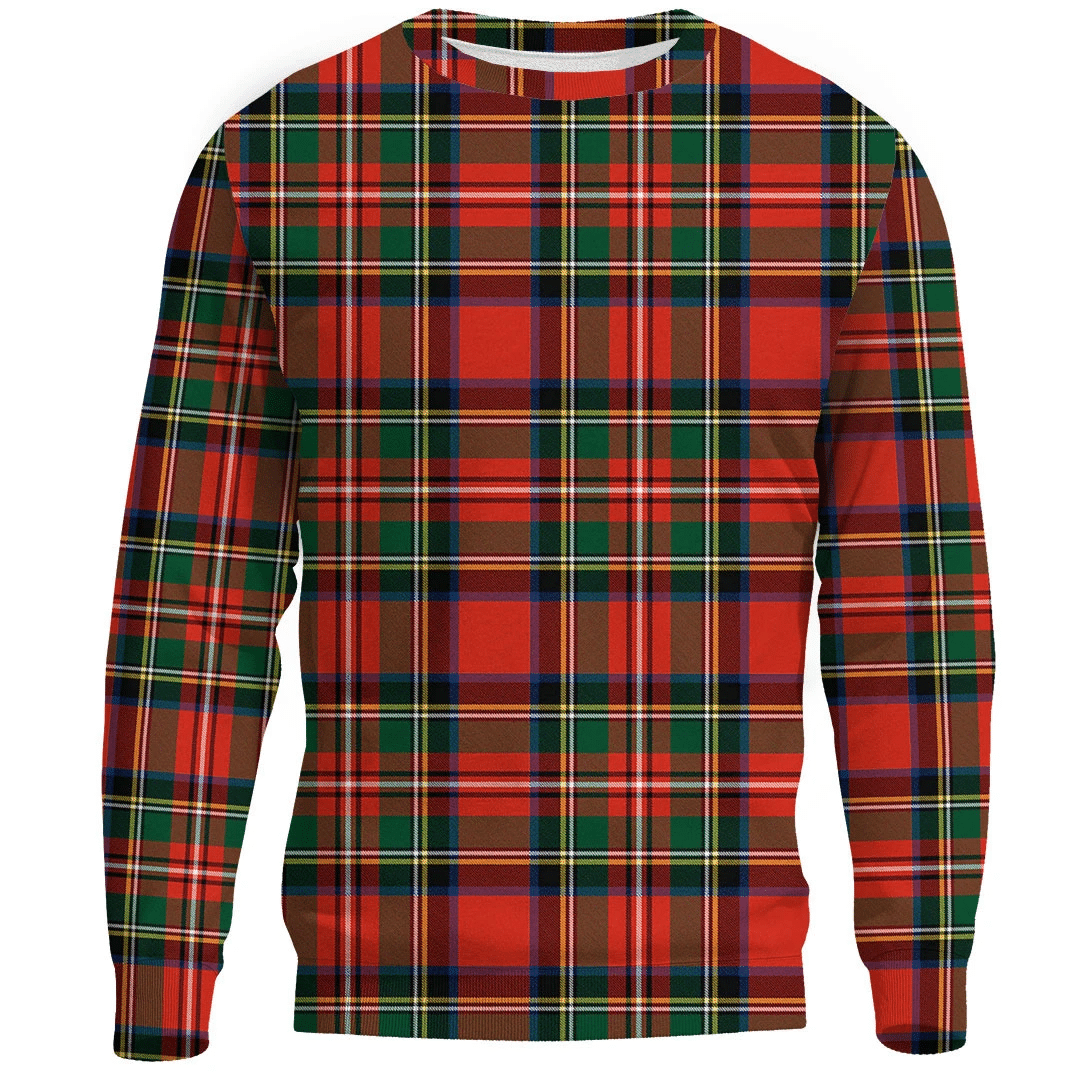 Stewart Royal Modern Tartan Plaid Sweatshirt