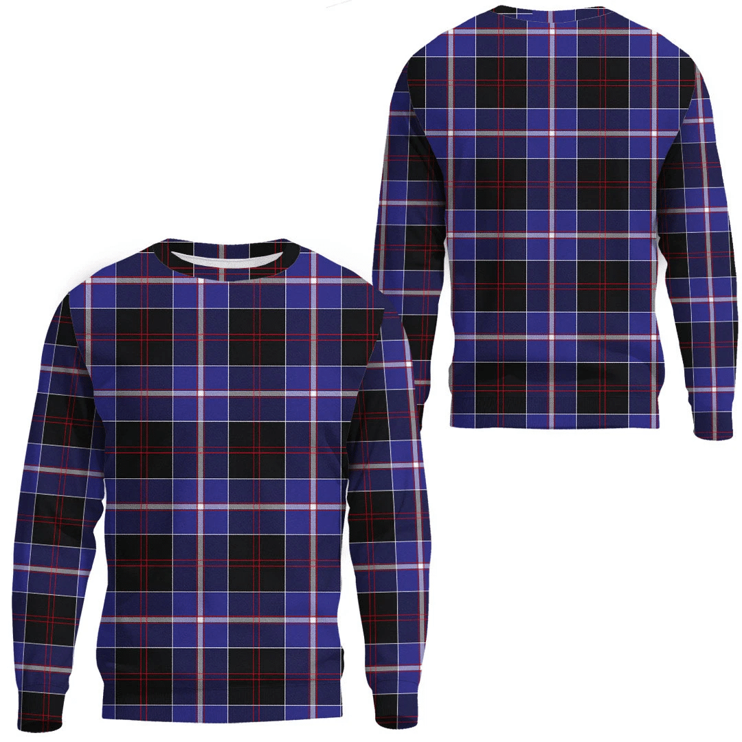 Dunlop Modern Tartan Plaid Sweatshirt