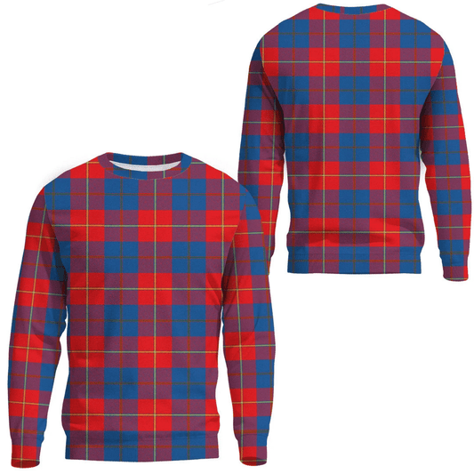 Galloway Red Tartan Plaid Sweatshirt