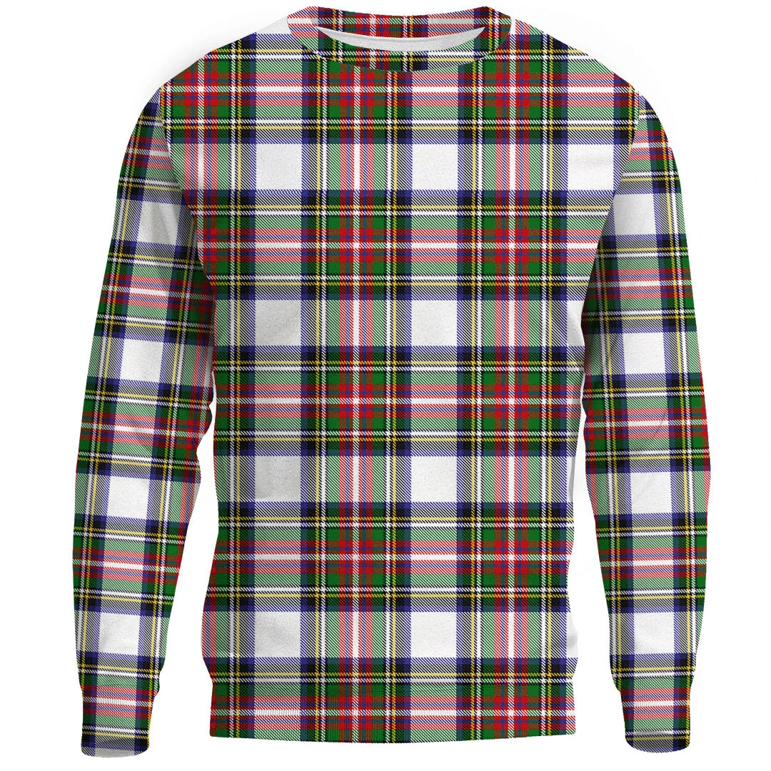 Stewart Dress Modern Tartan Plaid Sweatshirt