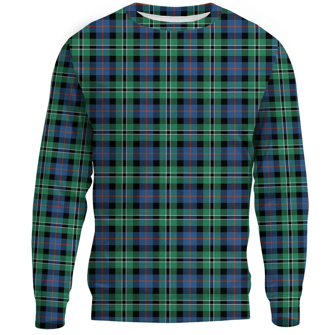 Rose Hunting Ancient Tartan Plaid Sweatshirt