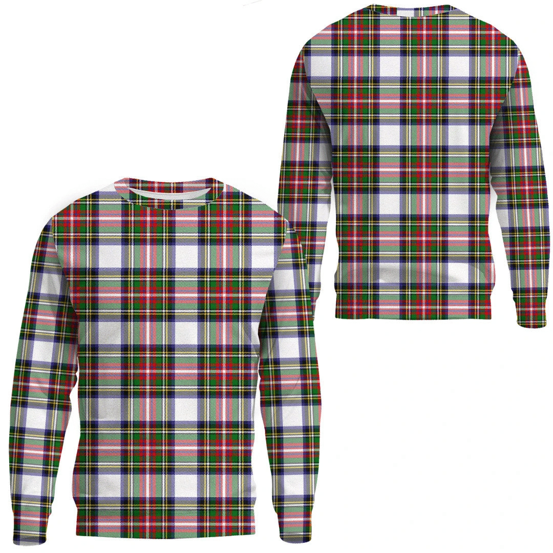 Stewart Dress Modern Tartan Plaid Sweatshirt