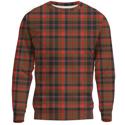 Cumming Hunting Weathered Tartan Plaid Sweatshirt