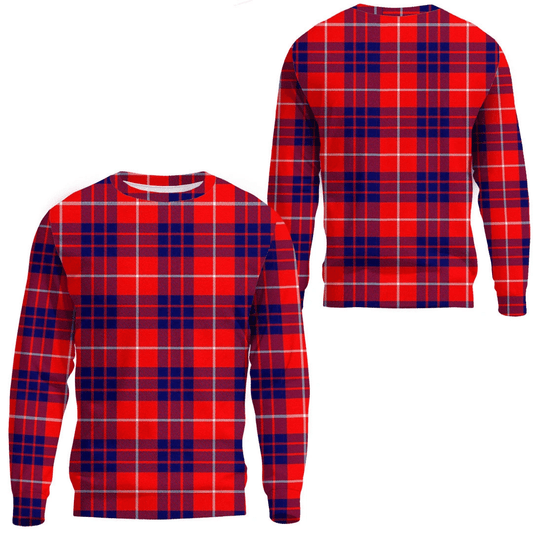 Hamilton Modern Tartan Plaid Sweatshirt