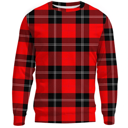 Ramsay Modern Tartan Plaid Sweatshirt