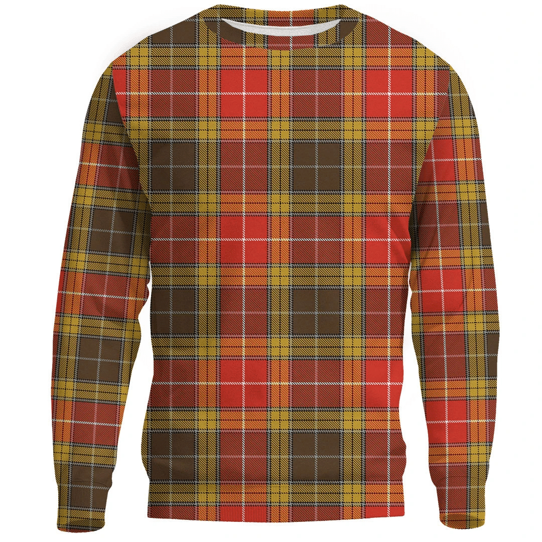 Buchanan Old Set Weathered Tartan Plaid Sweatshirt