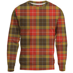 Buchanan Old Set Weathered Tartan Plaid Sweatshirt
