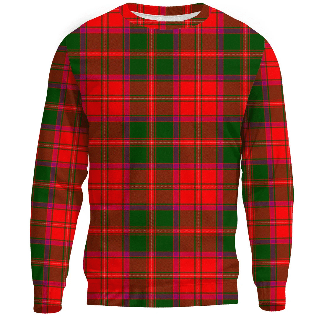 Crief District Tartan Plaid Sweatshirt