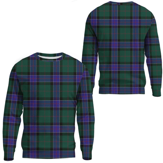 Sinclair Hunting Modern Tartan Plaid Sweatshirt