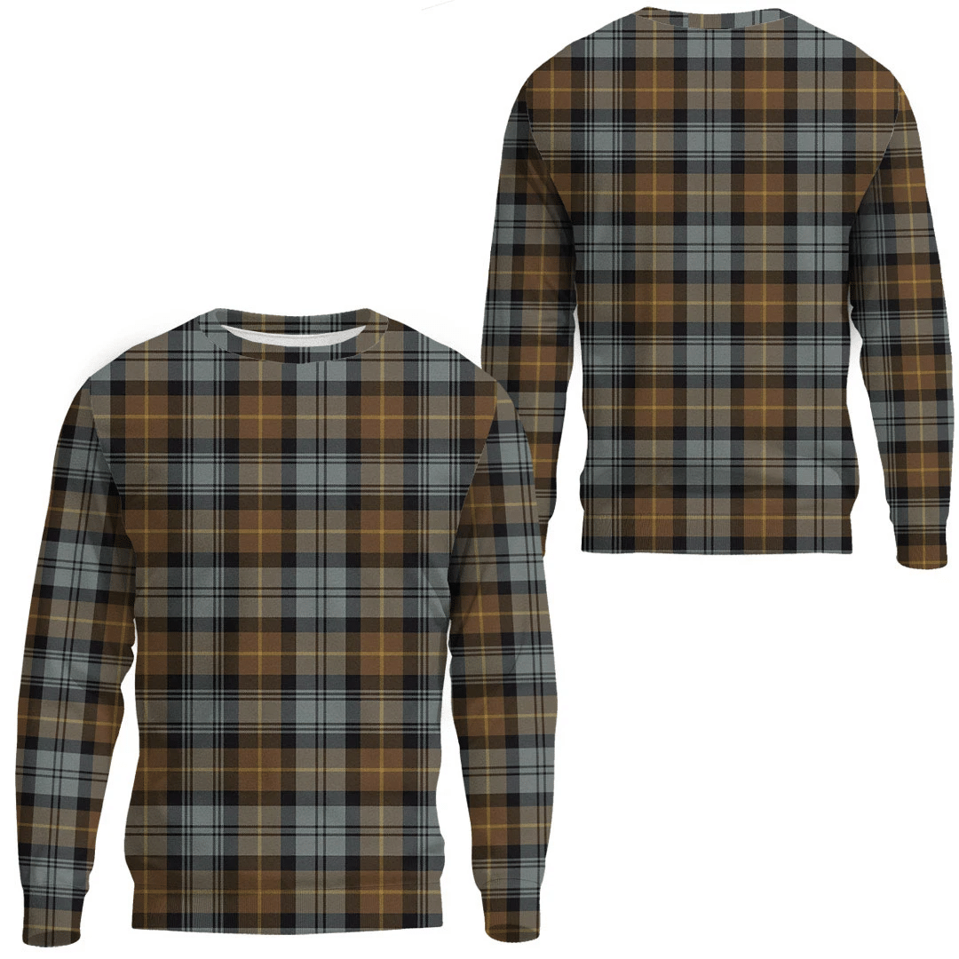 Gordon Weathered Tartan Plaid Sweatshirt